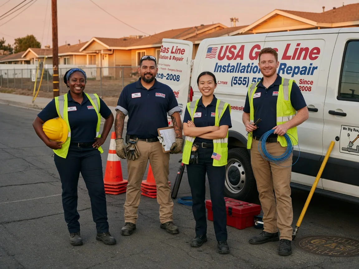 Gas Line Installation company in Pelahatchie, MS